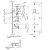 Afbeeldingen van Wilka VH smalslot RVS 1738-30 PC 92 LS / RS 