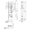 Afbeeldingen van Wilka Smalslot RVS loop 138F-40 LS/RS