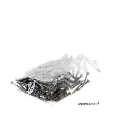Afbeeldingen van schroefnagel bombé kop roestvaststaal 2.5 x 25mm 100 gram