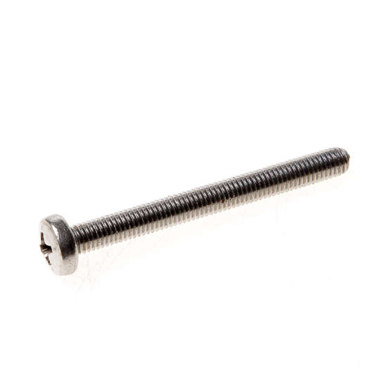 Afbeeldingen van Metaalschroef cilinderkop phillips RVS A2 m4 x 25mm