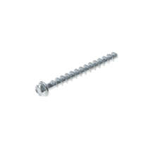 Afbeeldingen van SFS Betonschroef 6x60mm Multi-Monti-plus, met zeskant kop en aangeperste ring, verzinkt