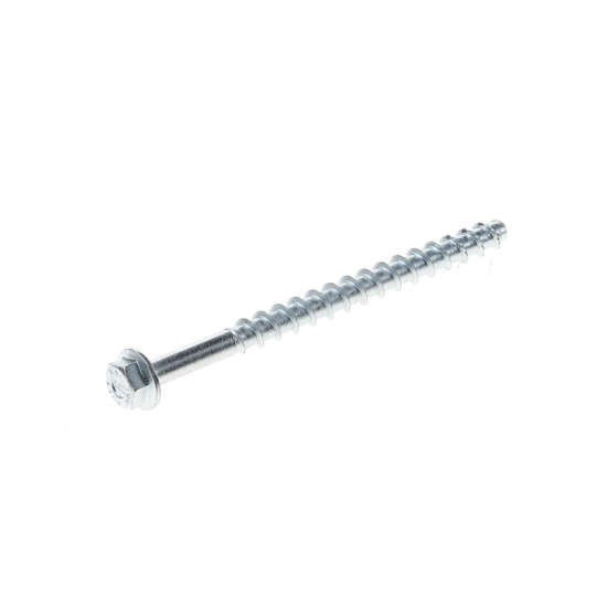 Afbeeldingen van SFS Betonschroef 7,5x100mm Multi-Monti-plus, met zeskant kop en aangeperste ring, verzinkt