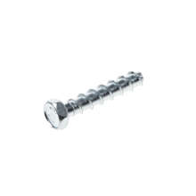 Afbeeldingen van SFS Betonschroef 12x60mm Multi-Monti-plus, met zeskant kop en aangeperste ring, verzinkt