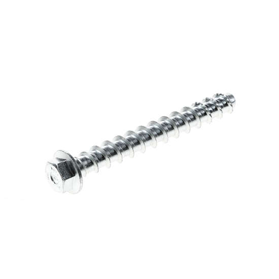 Afbeeldingen van SFS Betonschroef 12x100mm Multi-Monti-plus, met zeskant kop en aangeperste ring, verzinkt