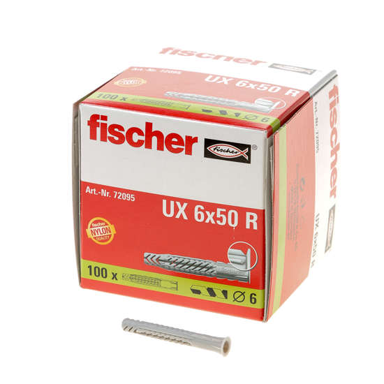 Afbeeldingen van Fischer universeelplug ux 6x50r