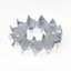 Afbeeldingen van GB Kramplaat dubbel rond diameter 26mm 07284