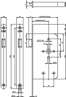 Afbeeldingen van Lips Cilinder smaldeur loopslot serie 2465 17 U20 50mm