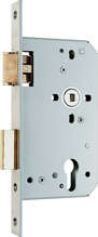 Afbeeldingen van Nemef Cilinder dag- en nachtslot deurslot PC72mm type 669/77-kv-60 DIN links