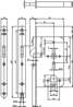 Afbeeldingen van Lips Schuifdeurslot RC-73.5 serie 2478-17T24-60