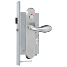Afbeeldingen van Brondool Carelock 4.0 - 01 [ZW] PRIV. ALU F1 Gangzijde Kruk 386 72PC LED, Kamerzijde Kruk 386 Z. PRIV BL DIN R
