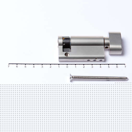 Afbeeldingen van Oxloc Profielcilinder enkel knop kn+15 SKG**