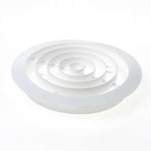 Afbeeldingen van Ventilatierooster kunststof wit rond 15cm 514400