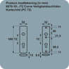 Afbeeldingen van Axa Veiligheids Kortschild Kruk F1 PC72mm 6670-10-11/72