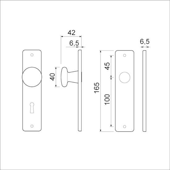 Afbeeldingen van Ami Kortschild, F2 , Blind 165/4rh bl