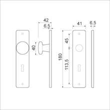 Afbeeldingen van Ami Renovatieschild, F2 , PC 55 180/41 rh