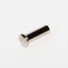 Afbeeldingen van Ami Huls messing vernikkeld M5 x 21mm zaagsnede