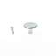 Afbeeldingen van Meubelknop, alu/naturel 3751-01 rond 30mm 1x4m