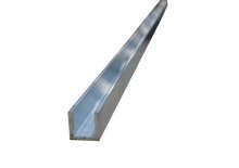 Afbeeldingen van Proslide geleidingsprofiel aluminium lengte 1 meter x 15 x 15 x 15 x 2mm