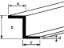 Afbeeldingen van Roval Aluminium z-profiel 14 x 8 x 14 x 2mm