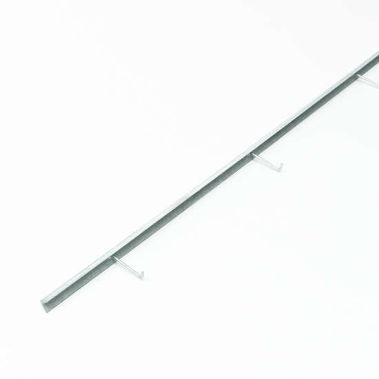 Afbeeldingen van Garagestrip met anker 30x30x3 2950mm.