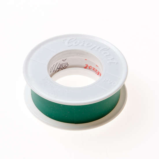 Afbeeldingen van Coroplast 302 tape groen 15mm x 4.5 meter