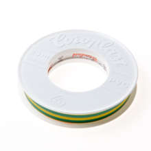 Afbeeldingen van Coroplast 302 tape groen/geel 15mm x25 meter