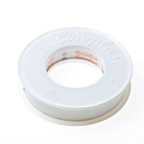 Afbeeldingen van Coroplast 302 tape wit 38mm x 25 meter