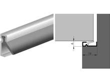 Afbeeldingen van Nieuwbouwprofiel acrylbestendig 3 meter G4.725AR