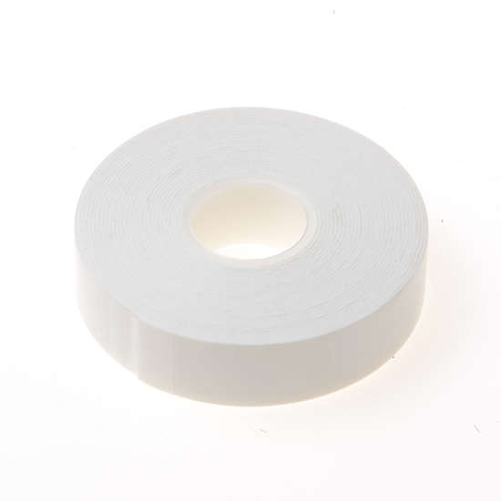 Afbeeldingen van Dubbelzijdige foam tape wit 0.8mm x 19mm x 5 meter