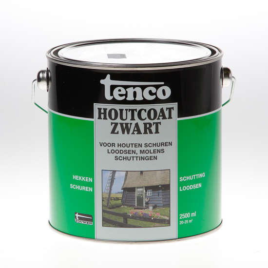 Afbeeldingen van Tenco Houtcoat zwart 2.5 liter