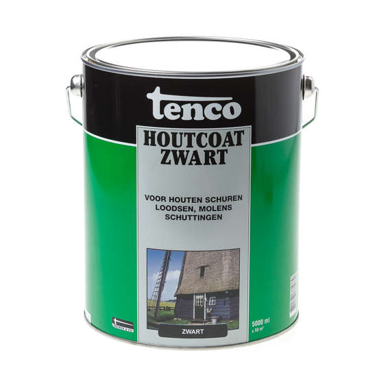 Afbeeldingen van Tenco Houtcoat zwart 5 liter