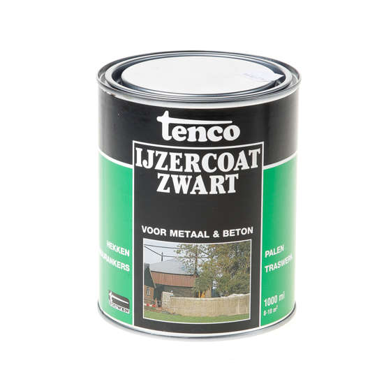 Afbeeldingen van Touwen Tenco ijzercoat zwart 1000ml