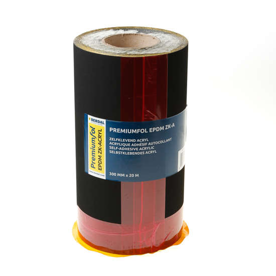 Afbeeldingen van Epdm folie uv acryl zelfkl.30cmx20mx0.5