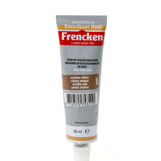 Afbeeldingen van Frencken Kneedbaar hout midden eiken tube 50ml