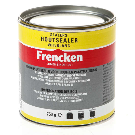 Afbeeldingen van Frencken Houtsealer wit 750ml