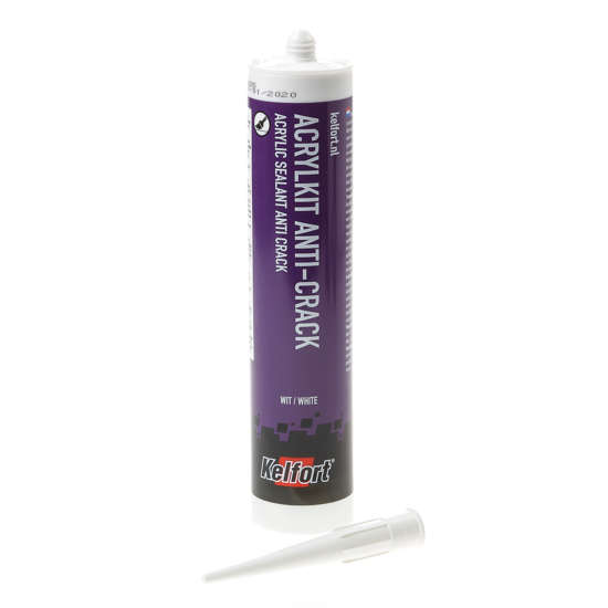 Afbeeldingen van Acrylaatkit-W wit anti-crack 310ml