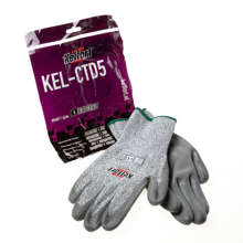 Afbeeldingen van *Handschoen snijbest.kl.5 grijs  M/8-