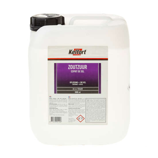 Afbeeldingen van *Zoutzuur 30%             5 ltr