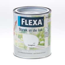 Afbeeldingen van Flexa Hoogglans wit 750ml