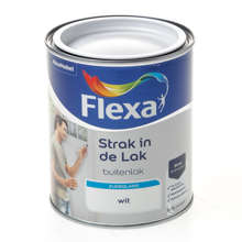 Afbeeldingen van Flexa Hoogglans wit 750ml