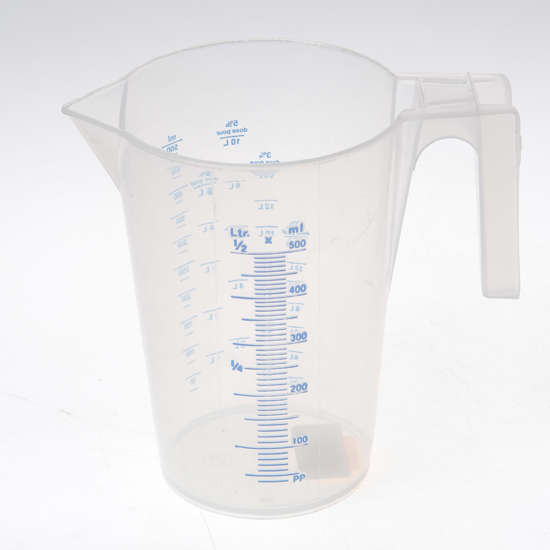 Afbeeldingen van Maatbeker met maatindex 0.5 liter type 07061