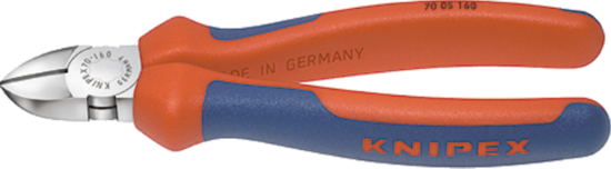 Afbeeldingen van Knipex Zijsnijtang verchroomd comfort 160mm