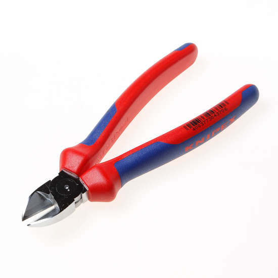 Afbeeldingen van Knipex Zijsnijtang verchroomd comfort 180mm