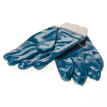Afbeeldingen van Handschoen latex blauw volgecoat maat XL(10)
