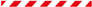 Afbeeldingen van PVC Waarschuwingstape rood-wit 50mm x 66 meter