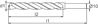 Afbeeldingen van HSS metaalboor afgedraaide schacht diameter 13.5mm