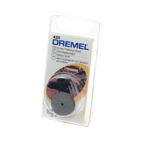 Afbeeldingen van Dremel Polijstschijf amaril 22.2mm 425