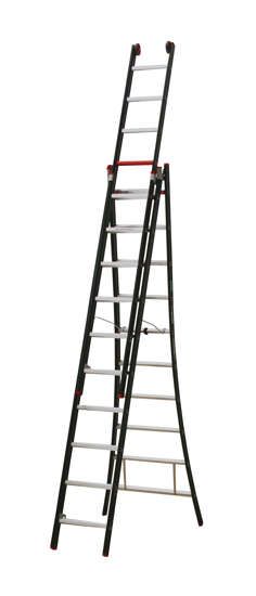 Afbeeldingen van Altrex Nevada 3-delige reformladder NZR 3075 3 x 10