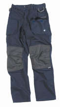 Afbeeldingen van Beckum Werkbroek navy kevlar EBT03 taille 48 W32 L36