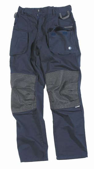 Afbeeldingen van Beckum Werkbroek navy kevlar EBT03 taille 56 W40 L36